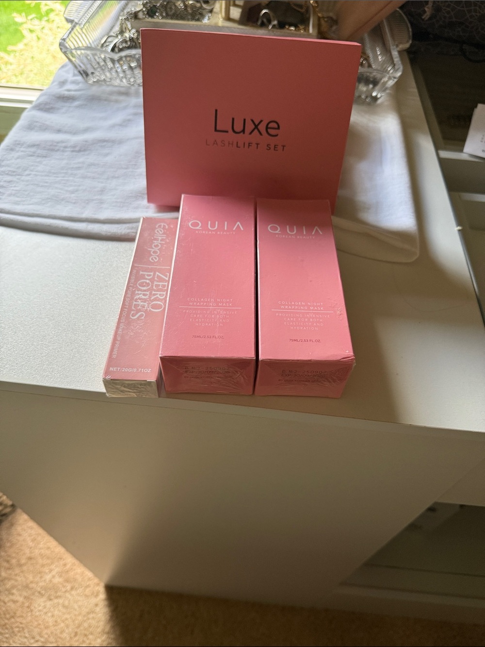 Luxe Pink Lashlift & Skincare Gift Set